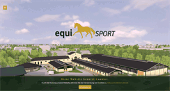 Desktop Screenshot of equisport.at
