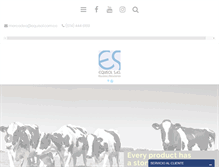 Tablet Screenshot of equisport.fr
